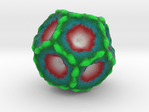  Bacteriophage Ф6 in Natural Full Color Sandstone
