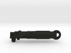 Graflex Saber Keychain in Black Natural Versatile Plastic