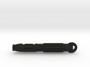 Mace Saber Keychain in Black Natural Versatile Plastic