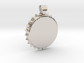 Capsule [pendant] in Platinum