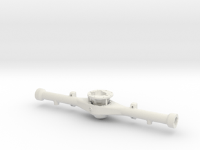 Hilux Rear Axle - standard spring track in White Natural Versatile Plastic