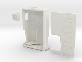 V1.7 Mech Squonk Mod (Complete Set) in White Natural Versatile Plastic
