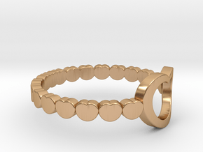 ring 1a in Polished Bronze