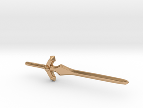 Crystar Sword (3mm, 4mm, 5mm) in Polished Bronze: Small