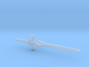 Crystar Sword (3mm, 4mm, 5mm) in Smooth Fine Detail Plastic: Small