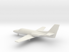 Cessna 500 Citation I in White Natural Versatile Plastic: 1:200