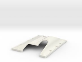 RIGHT SIDE TF2 GCM LRT2 Trans/T-case Skid Plate in White Natural Versatile Plastic