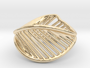 Ring 20 in 14k Gold Plated Brass