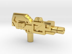 Octopunch's Acetylene Torch Gun, 5mm in Polished Brass