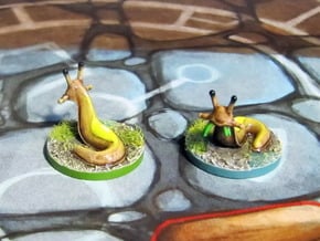 Slugs (4 pcs) - Mice & Mystics in Tan Fine Detail Plastic
