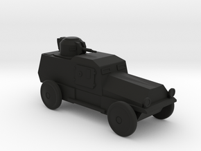 AV843 Armored Car in Black Natural Versatile Plastic