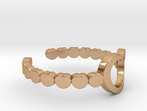 ring 03a in Polished Bronze