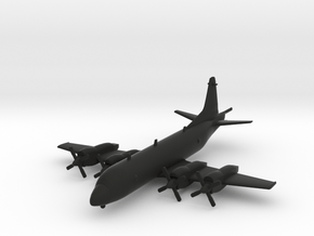 Lockheed P-3 Orion in Black Natural Versatile Plastic: 1:239