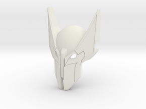 The Mask of Feral Rage - Wolverine's Mask in White Natural Versatile Plastic