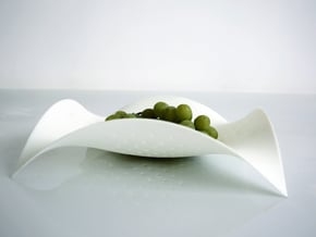 Cuttledish in White Natural Versatile Plastic