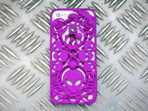 EBE iPhone 5 Cover in Purple Processed Versatile Plastic