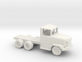 1/200 Scale M44 Truck Chassis in White Natural Versatile Plastic