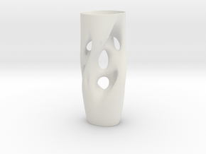 Vase 2125JV in White Natural Versatile Plastic