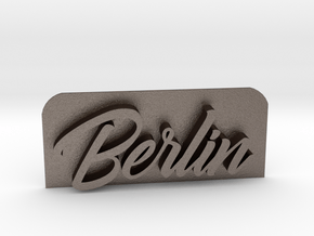 Berlin-GoldfingerKingdom_fixed in Polished Bronzed-Silver Steel