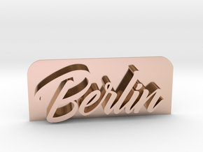 Berlin-GoldfingerKingdom_fixed in 14k Rose Gold Plated Brass
