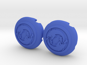 Hanzo Double Dragon in Blue Processed Versatile Plastic