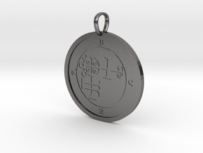 Buer Medallion in Polished Nickel Steel