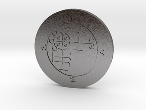 Buer Coin in Polished Nickel Steel