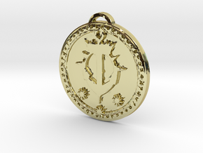 Kul Tiras Faction Medallion (Original) in 18K Yellow Gold