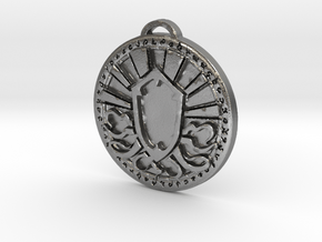 Priest Class Medallion in Natural Silver