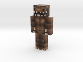 dinosaur (1) | Minecraft toy in Natural Full Color Sandstone