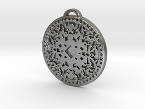 Shaman Class Medallion in Natural Silver