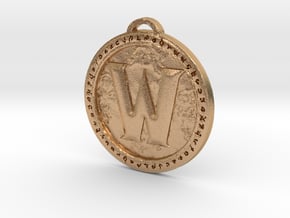 World of Warcraft Medallion in Natural Bronze
