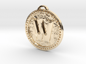 World of Warcraft Medallion in 14k Gold Plated Brass