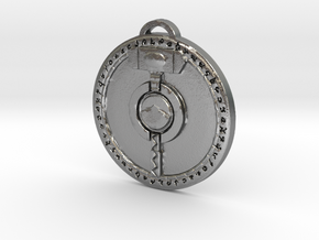 Ironforge Faction Pendant in Natural Silver