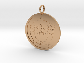 Sitri Medallion in Polished Bronze