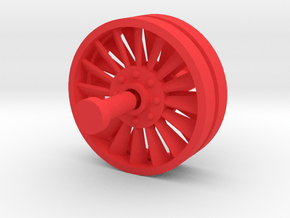Acroyear Fan Service in Red Processed Versatile Plastic: Medium