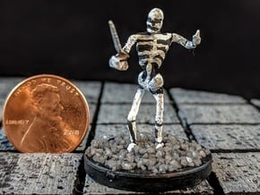 Skeleton with Attitude in Smooth Fine Detail Plastic