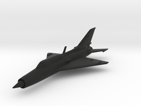 Mikoyan-Gurevich MiG-21 in Black Natural Versatile Plastic