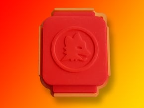 Finowall Lupa - Protect the Finowatch watch in Red Processed Versatile Plastic