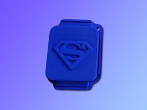Finowall Superman - Protect the Finowatch watch in Blue Processed Versatile Plastic