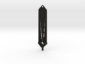 Buster Sword in Black Natural Versatile Plastic
