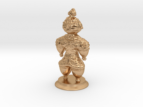 Dogū statue in Polished Bronze (Interlocking Parts)