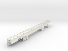 G3 SAS Full Rail with Rear Sight Replacement in White Natural Versatile Plastic