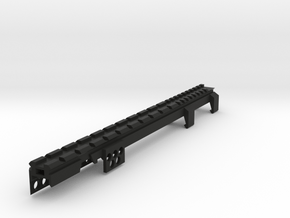 G3 T3 SAS Top Full Length Picatinny Rail in Black Natural Versatile Plastic