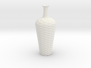 Vase BV1022 in White Natural Versatile Plastic