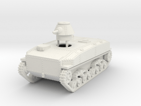1/48 SR-I I-Go amphibious tank in White Natural Versatile Plastic