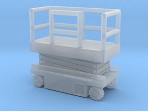 JLG Scissor Lift - Closed Position - Zscale in Tan Fine Detail Plastic