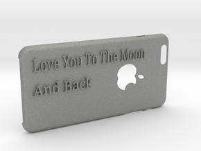 love you to the moon Iphone6Plus case in Gray PA12