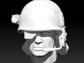 helmet uscm in 1:6 scale in Tan Fine Detail Plastic