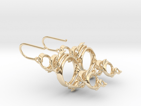 Julia Earrings in 14K Yellow Gold